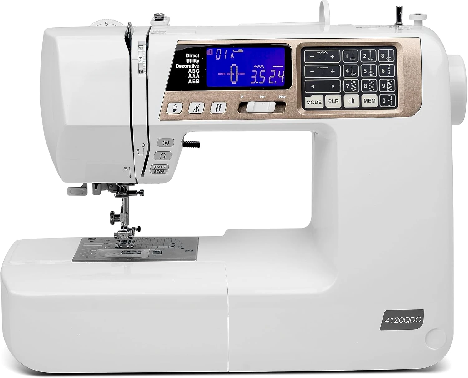 Computerized Quilting and Sewing Machine with Bonus Quilt Kit