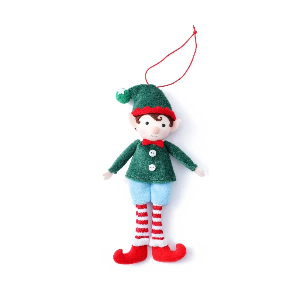Angel Girl Cloth Christmas Angel Hanging Pendants Cute Christmas Girl Pendant Skirt Shape Xmas Tree Pendant Home Decor