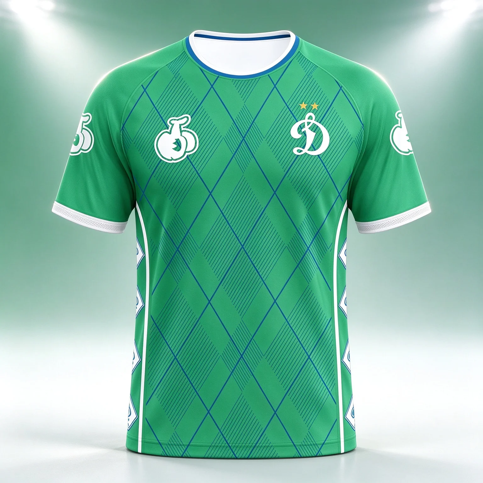 Dynamo Moscow Fan Football Jersey Men Women Short‑Sleeve Green Soccer T‑Shirt Breathable Sports Training Top For Supporters