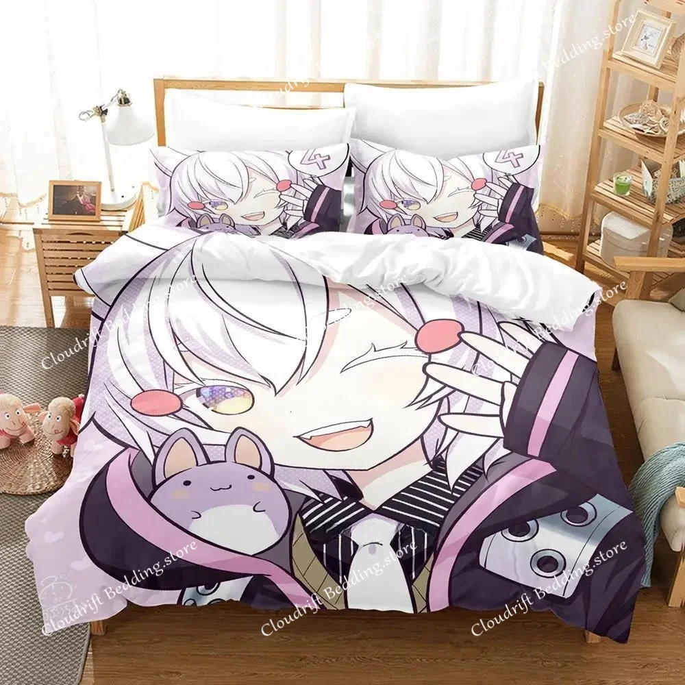 

Kawaii Pipkin Pippa Bedding Set Single Twin Full Queen King Size Bed Set Adult Kid Bedroom Duvet Cover Sets Anime Bed Sheet Set
