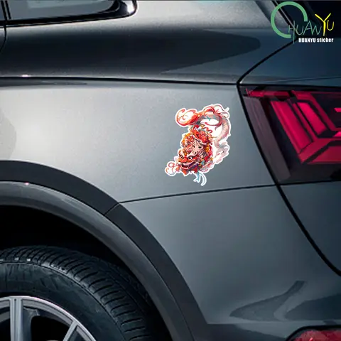 6 best sales dragon car decal - №1