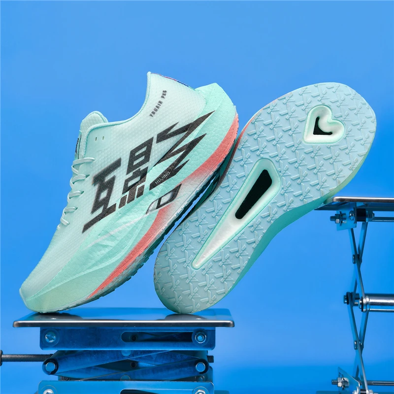 New Spring Mesh Mens and Womens Sports Shoes Shock-absorbing Marathon Lightweight Running Shoes Wrapped Training Walking Shoes