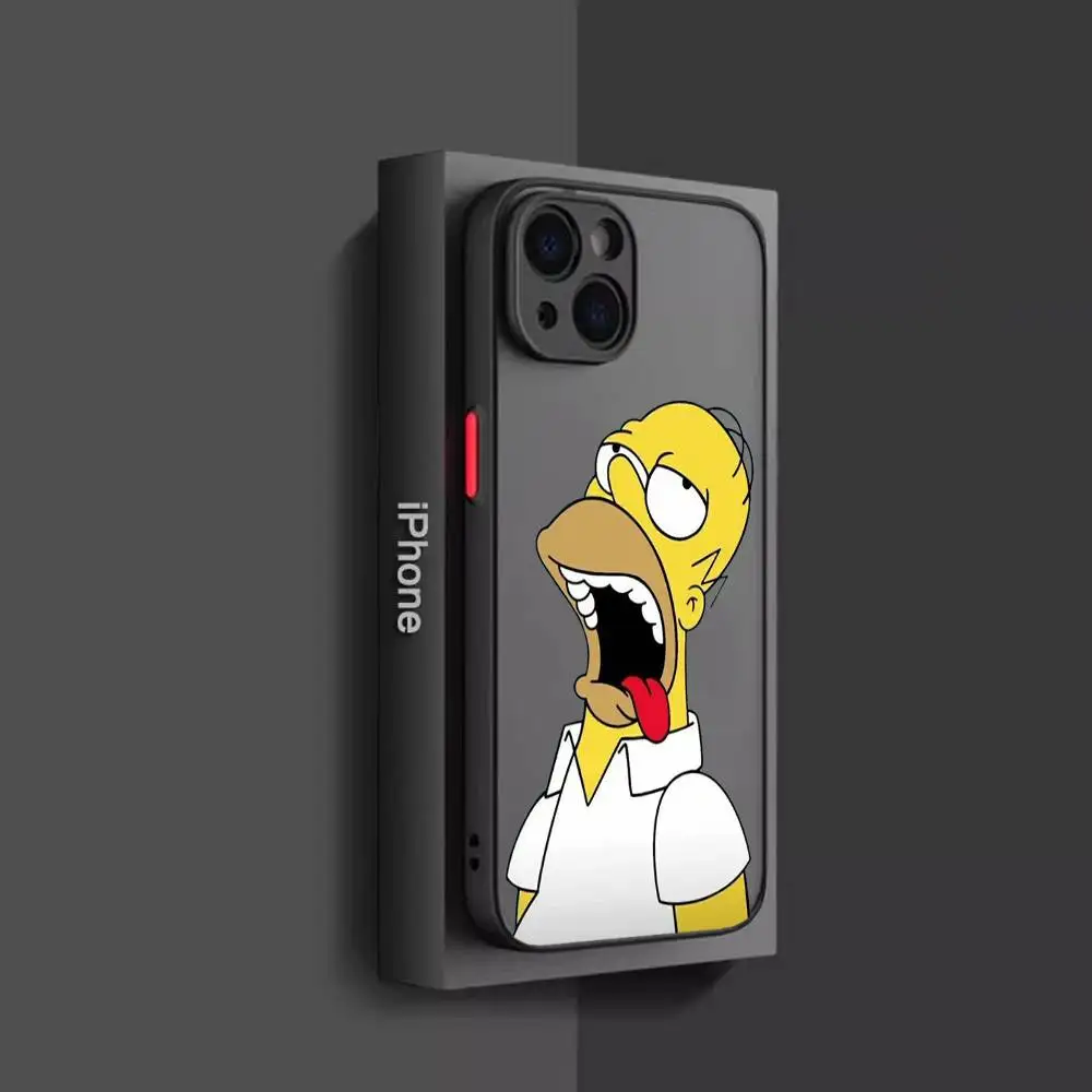 حافظة لهاتف آيفون 14 11 12 13 Mini Pro Max 8 7 Plus X XR XS MAX غطاء غير لامع شفاف #5