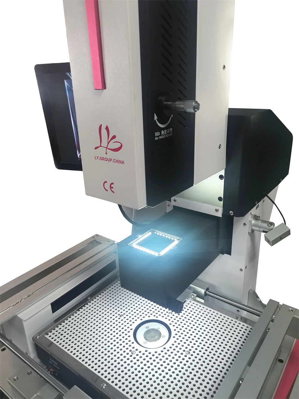 Estación de Reparación BGA de alineación compacta semiautomática Universal LY G820 para portátiles de servidor/consolas de juegos móviles 220V 5300W