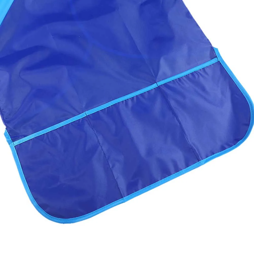 

4Pcs Kids Painting Aprons Long Sleeve Waterproof Art Smock for Children Creative Drawing Craft Activities Washable Bright Colors