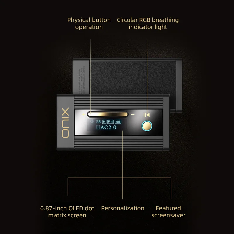 ONIX Alpha XI1 CAP Dual CS43198 Portable USB DAC/AMP Support 32bit/768kHz & DSD256 3.5mm /4.4mm Output Decoder Amplifier