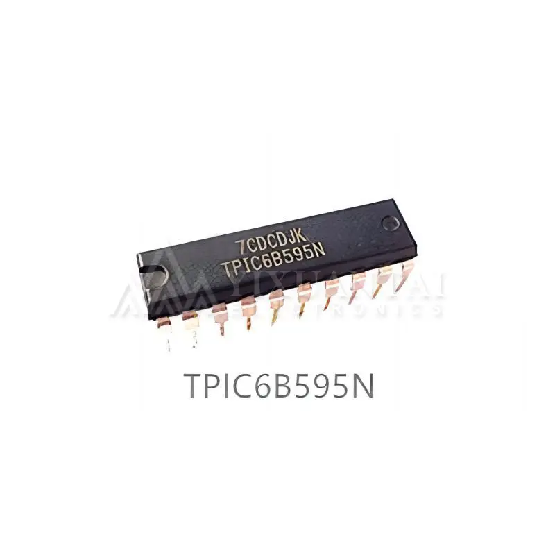 

10pcs/Lot TPIC6B595N Shift Register/Latch/Driver Single 8-Bit Serial to Parallel Automotive 20-Pin PDIP New