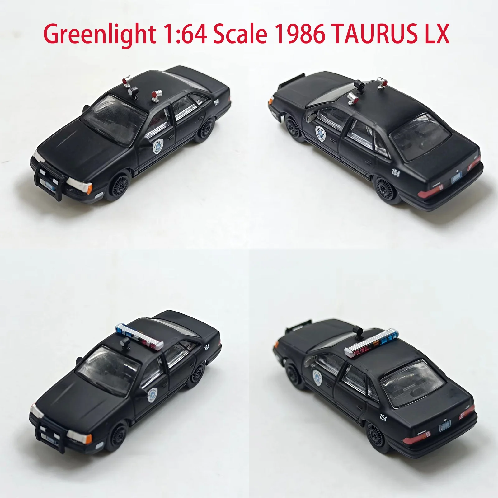 

Greenlight Diecast 1:64 Scale 1986 TAURUS LX Alloy Simulation Car Model Collection Souvenir Display Ornaments Gift (Old stock)