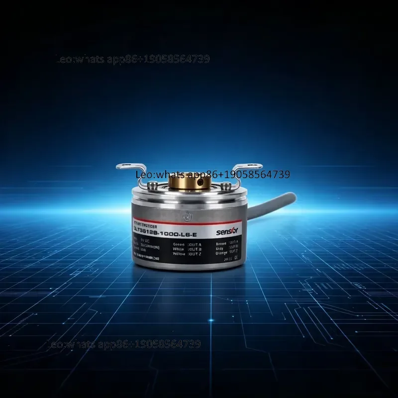 GLT58 58mm Holding Ring Through-hole Hollow Shaft Incremental Rotary Encoder 10-15mm Bore 3000-5000PPR Push-pull Output