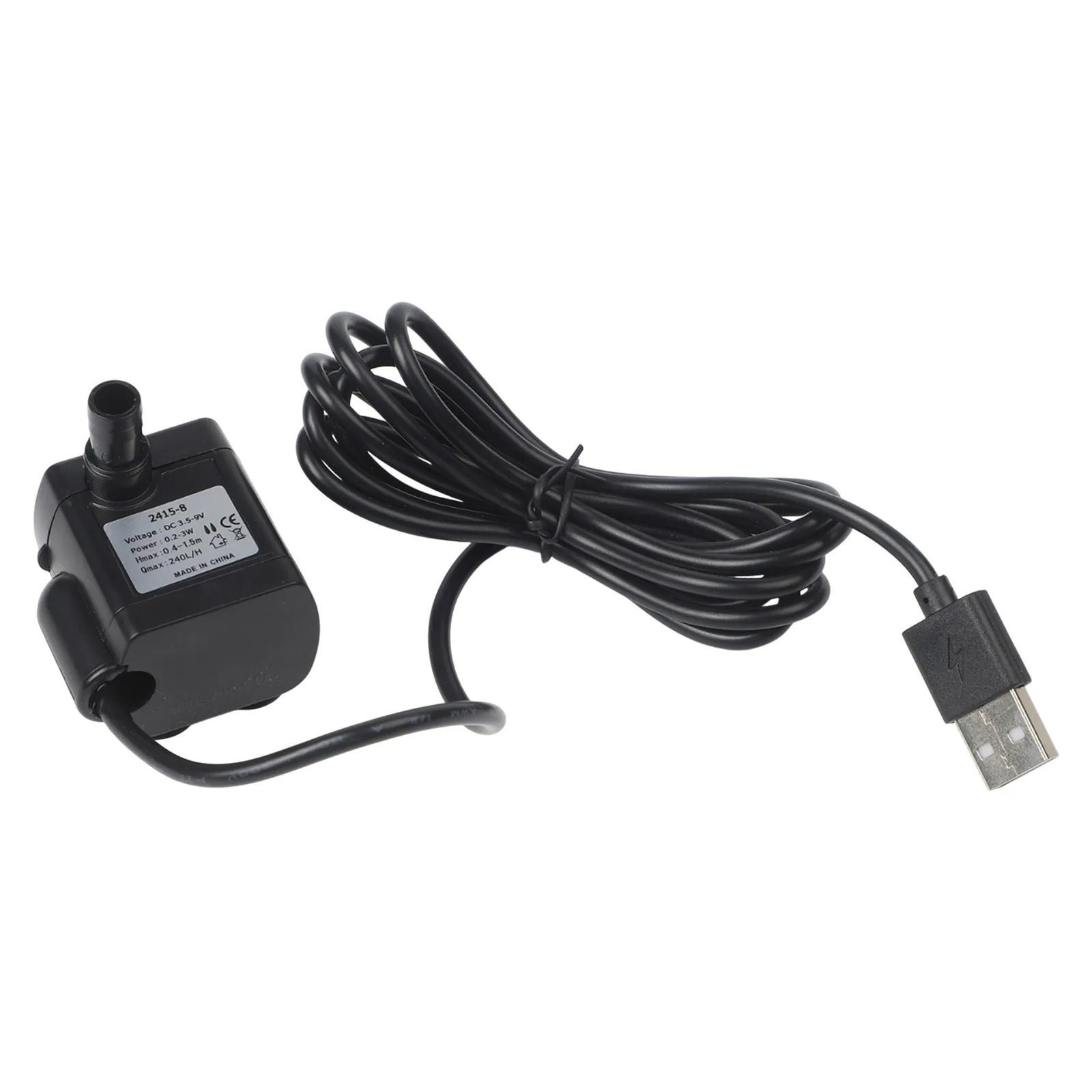 Fountain Pump for Garden Pond Pool Fish Tank Bird Bath Water Circulation and Aeration System 7V DC PET Laminating Body