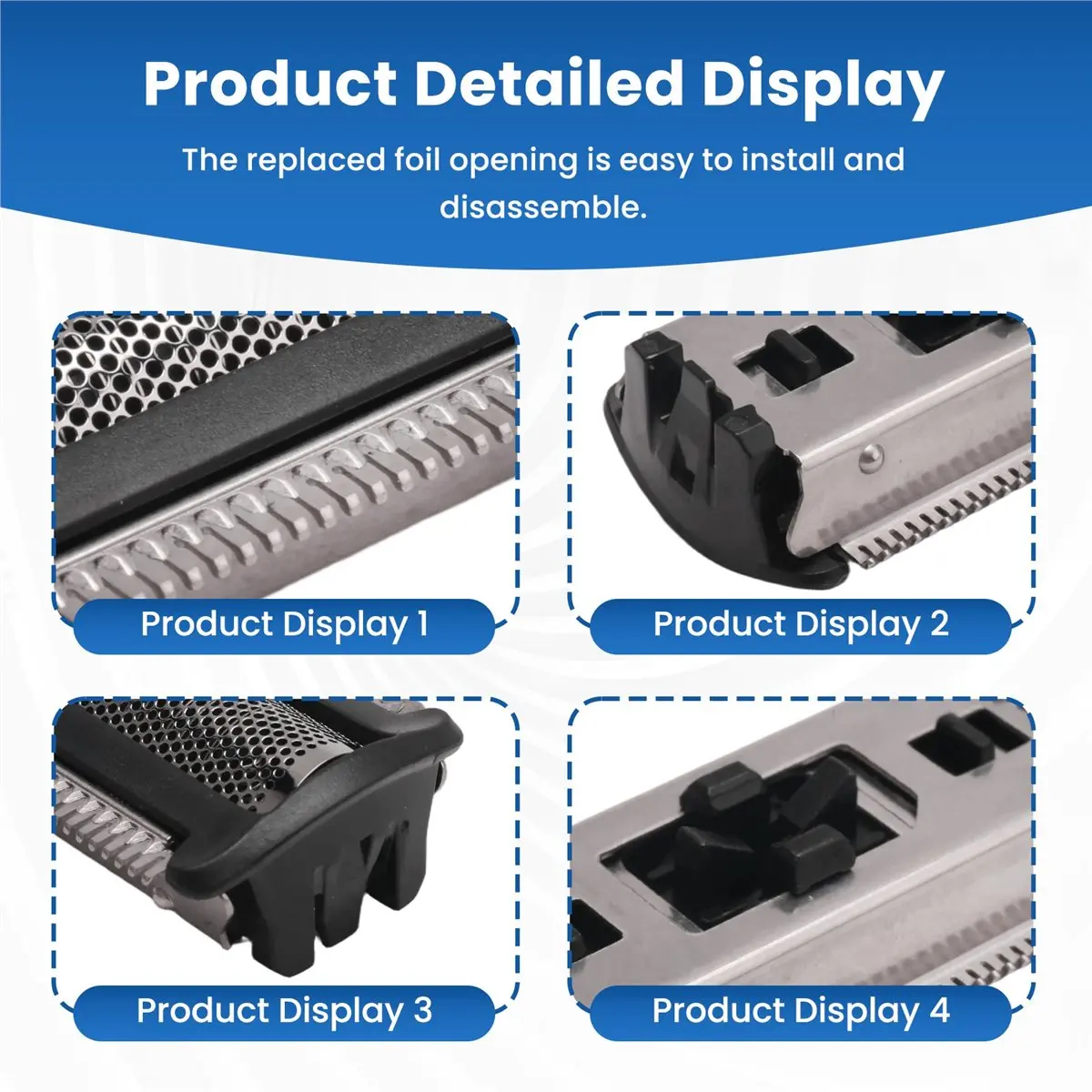 [Promotions]6PCS TT2000 Shaver Head Replacement Trimmer for Bodygroom BG2024 BG2036 BG3015 3010 TT2021 TT2040 Shp9500 Ys534
