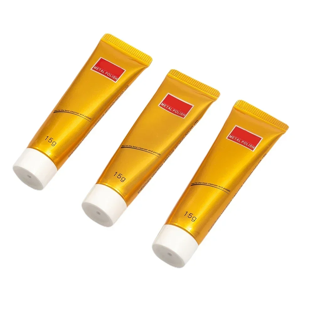 3pcs Metal Polishing Cream 15g Multifunctional Cleaning Cream Rust Remover For Metalm Ceramic Wood Polishing Tools