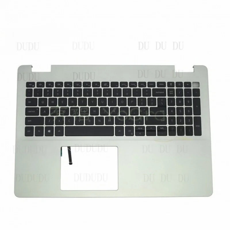 

D New For Dell Inspiron 5593 Palmrest Upper Case C Cover Backlit Keyboard 07G0RN