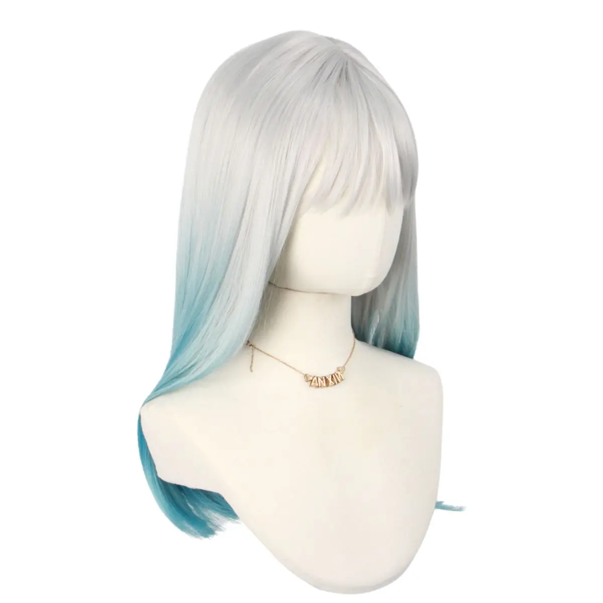 Anxin Hot Selling Long Anime Cosplay Heat Resistant Halloween Party Wig