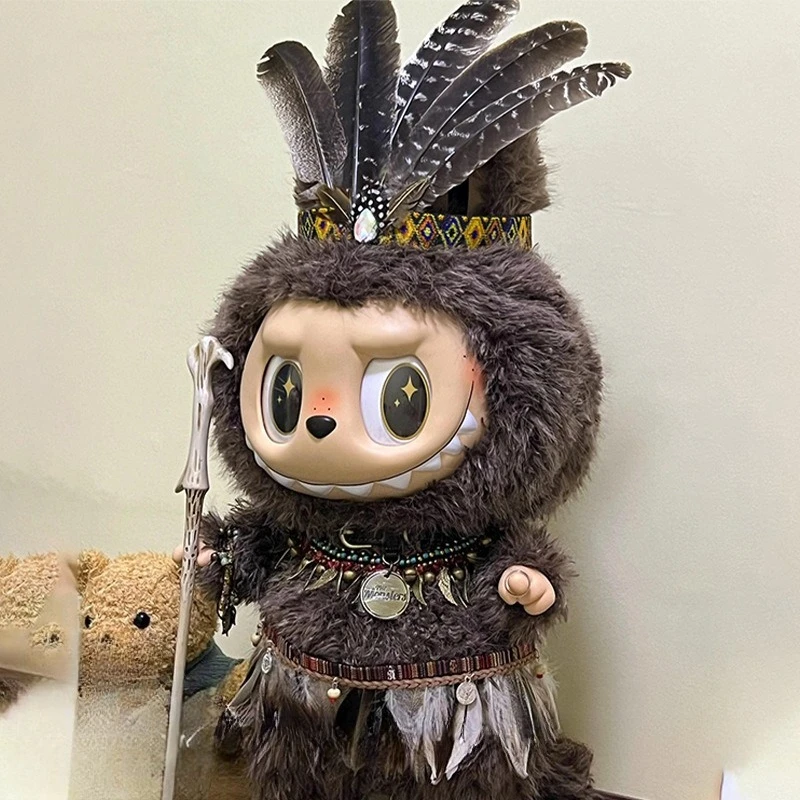 

Doll Clothes for Pop Mart Labubu, 58cm Vinyl Labubu Large Doll, Zimomo Big Chief Doll Clothes & Figurine Accessories