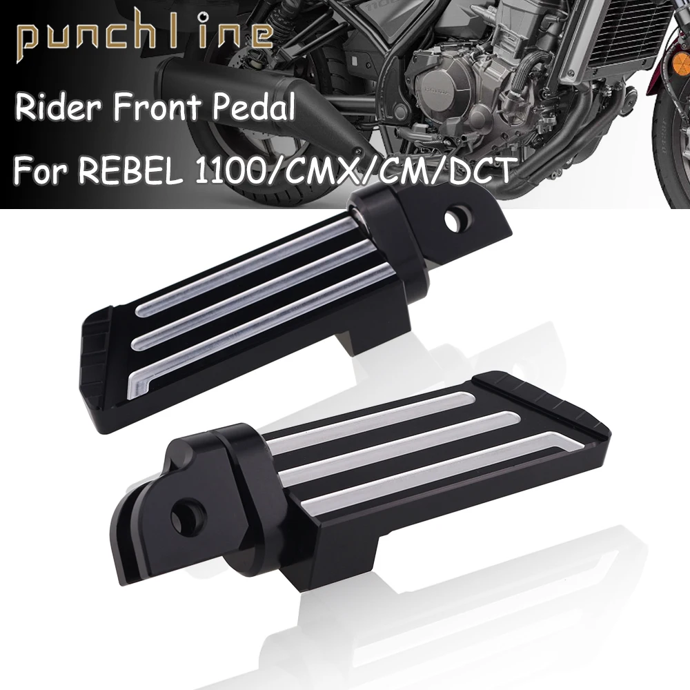 Fit For Rebel 1100 1100DCT CMX 1100 CM 1100 DCT 2021-2022 Rotating Front Footpegs Foot Pegs