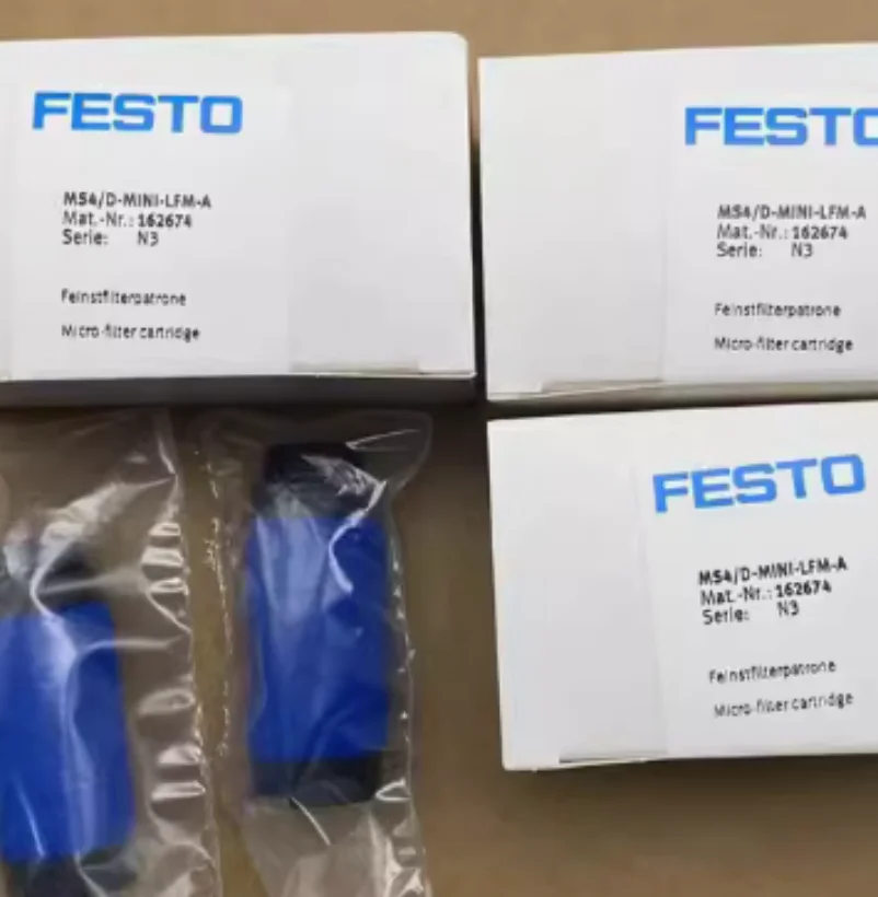 

New original FESTO filter cartridge 162674-MS4/D-MINI-LFM-A 162677-MS4/D-MINI-LFM-B