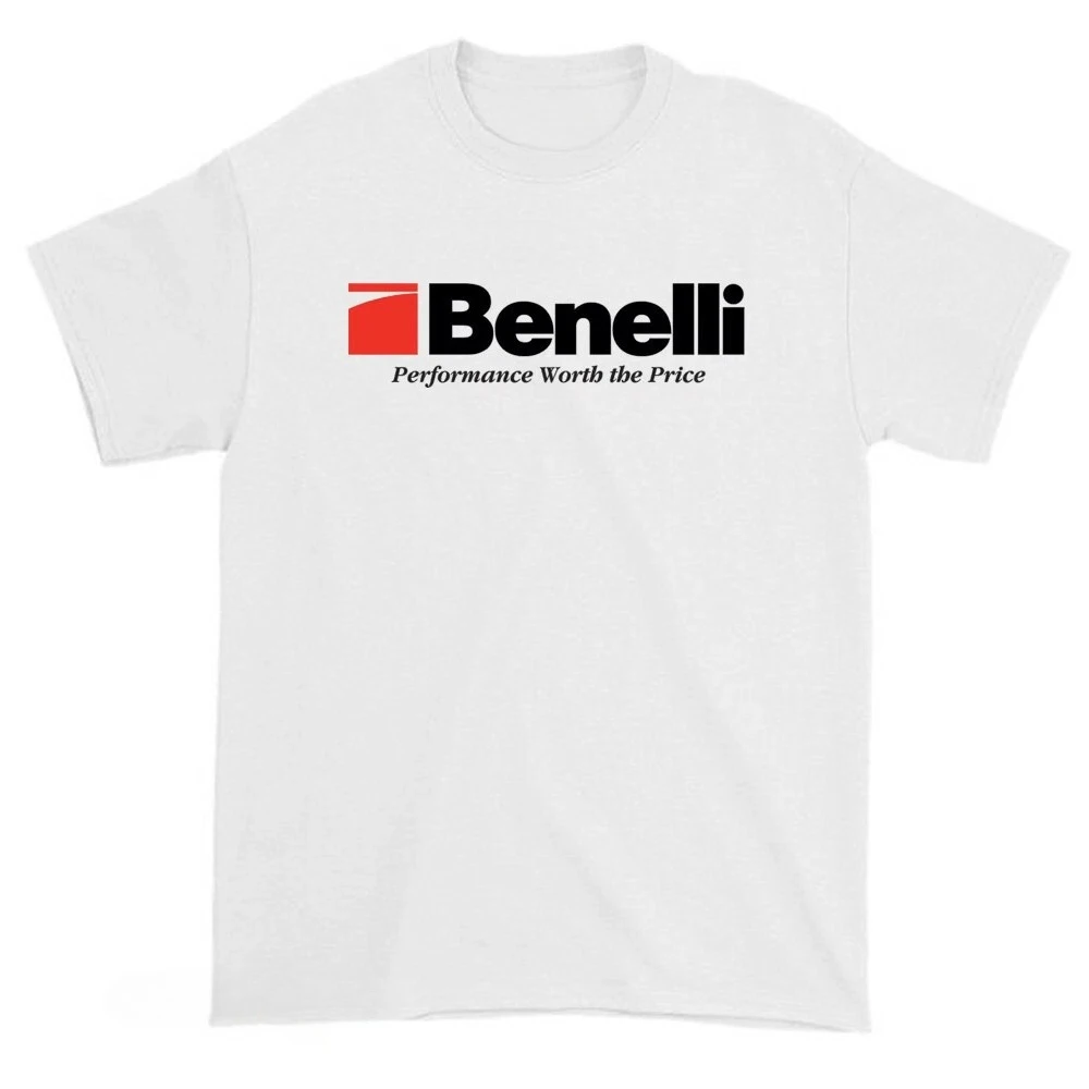 New Shirt Benelli Logo American Funny T Shirt High-end Luxury Unisex Style Both of Men and Women