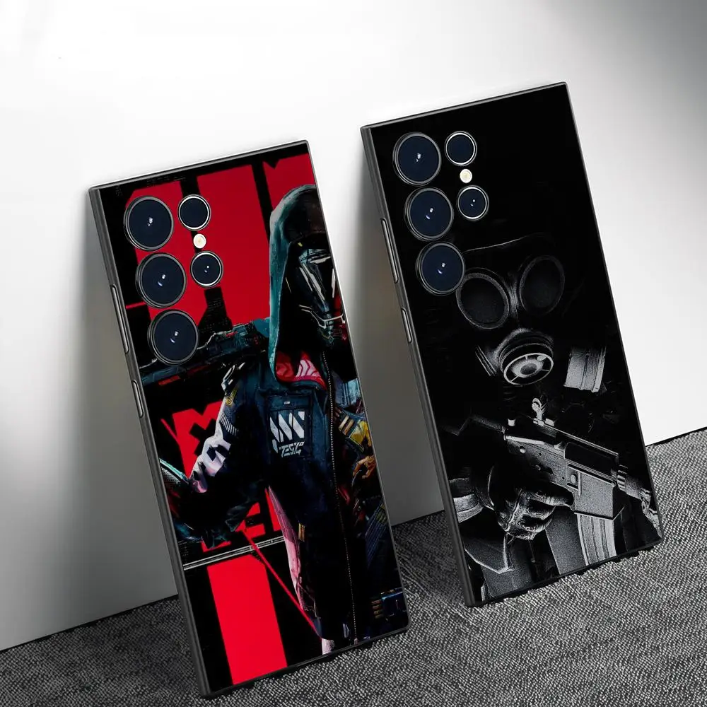 

Чехол для телефона C-Counter Strikes CS-GO для Samsung Galaxy S25 S24 S22 S23 Ultra S21 S20 Plus, мягкий матовый чехол