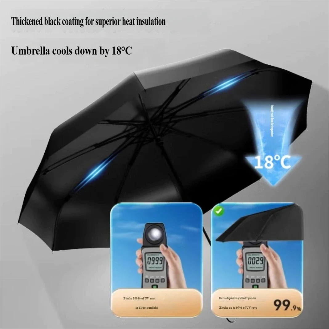 傘 全自動 厚く大型化 強化折りたたみ傘 日よけ・雨よけ傘 - Travel Umbrella Compact のレビューと価格