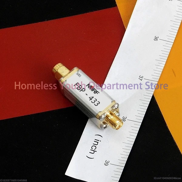 

433 (400～475) MHz bandpass filter, ultra-small size, SMA interface FBP-433