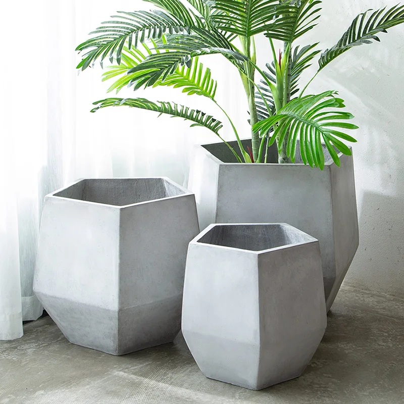 

Aesthetic Ceramic Flower Pots Nordic Tall Modern Design Flower Pots & Planters Luxury Small Ikebana Home & Garden Supplies FYFP