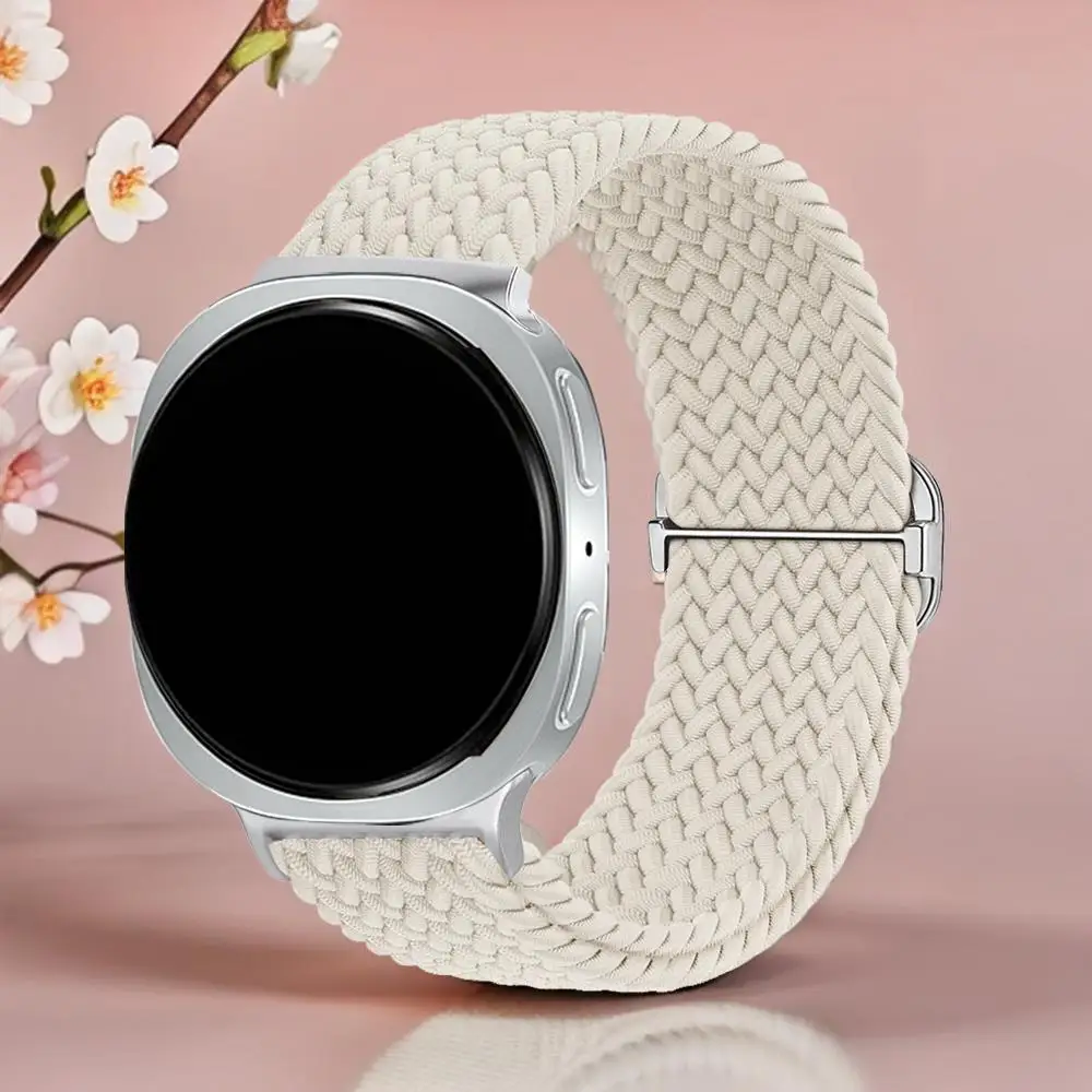 Плетеная петля для Samsung Galaxy Watch 8, ремешок 44 мм, 40 мм, регулируемый нейлоновый ремень, браслет correa Galaxy watch 8, классический ремешок 46 мм