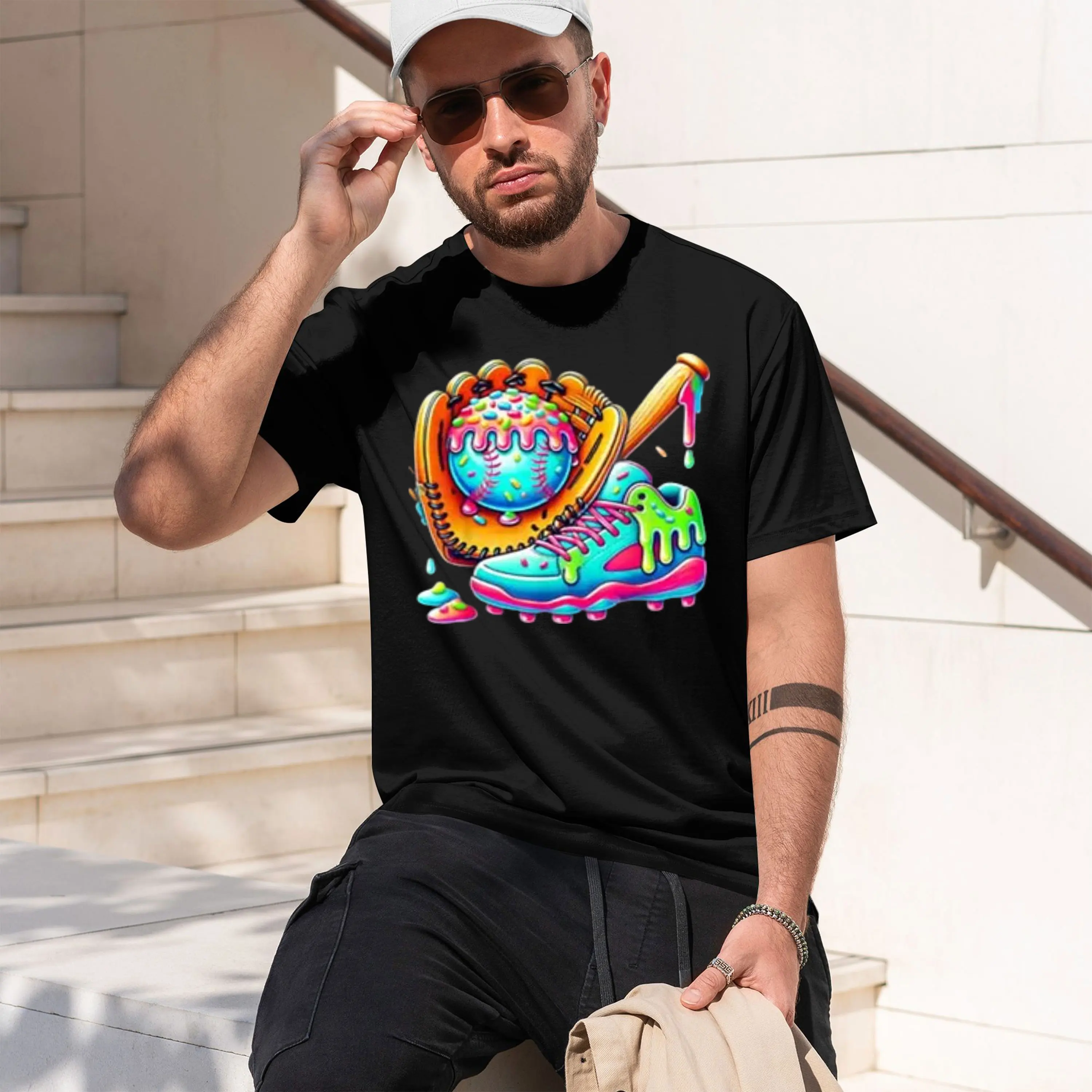 2026 New Model Respect The ip Baseball s Ice Cream ip Sweet S Sports T-Shirt Stuff Home Plate Ice-Cream Sport Players & Fans Clo