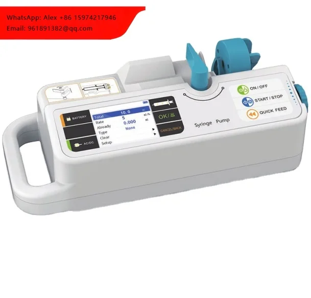

SP950-VET Rechargeable Pet Care Injection Pump Medical Therapeutic Equipment For Veterinary Use