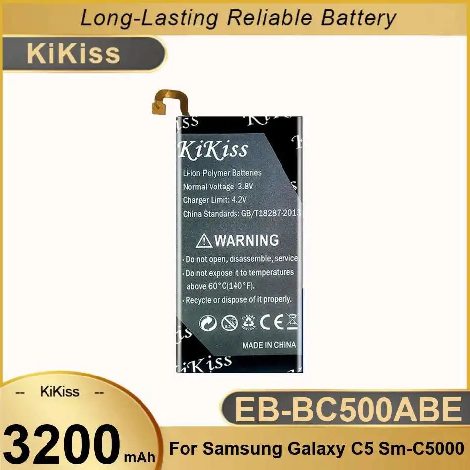 

EB-BC500ABE Stable For Samsung Galaxy C5 SM-C5000 Mobile Phone Battery 3200mAh
