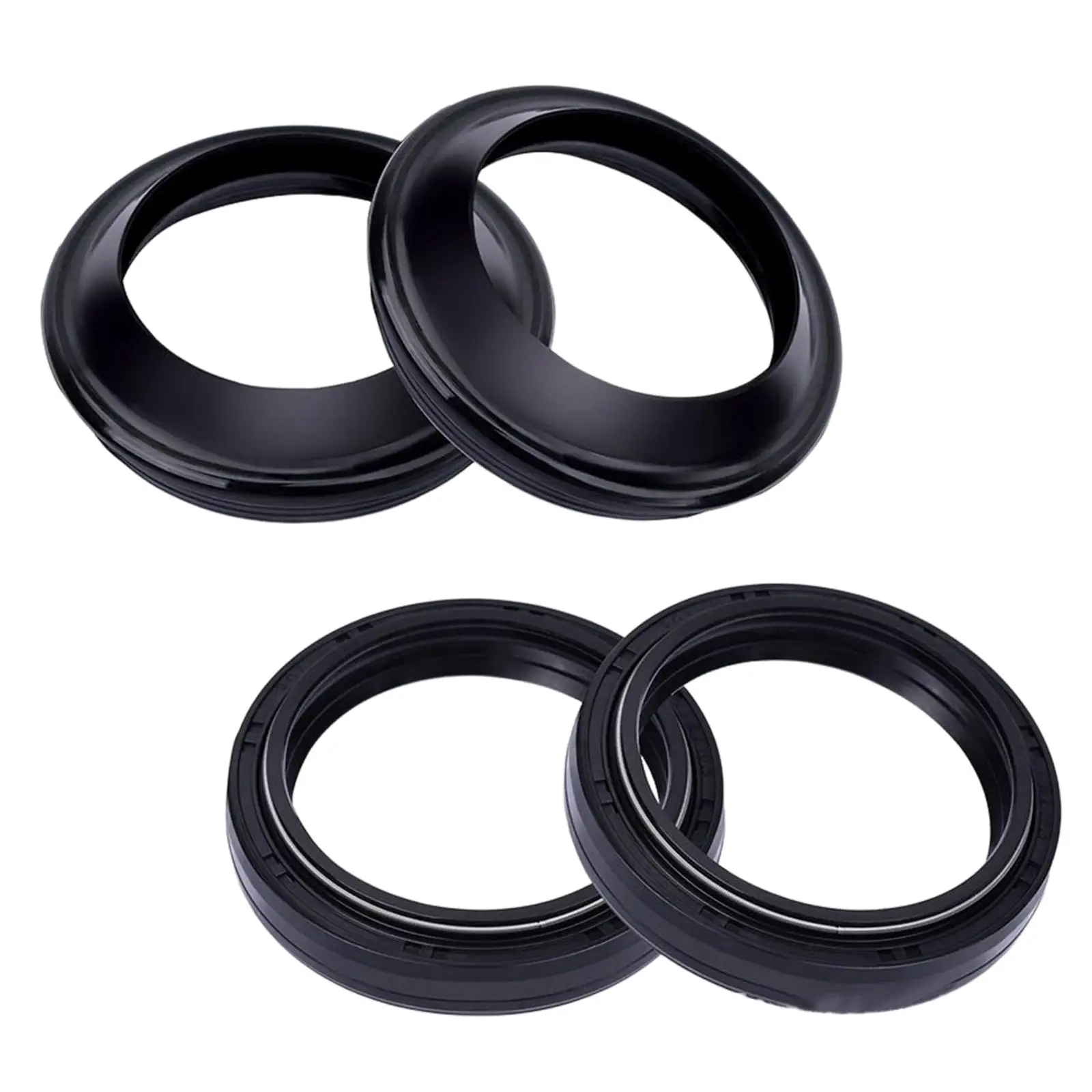 Motorcycle Front Fork Damper Shock Oil Seal & Dust Seal for Yamaha FZ16(SA)2010-2014