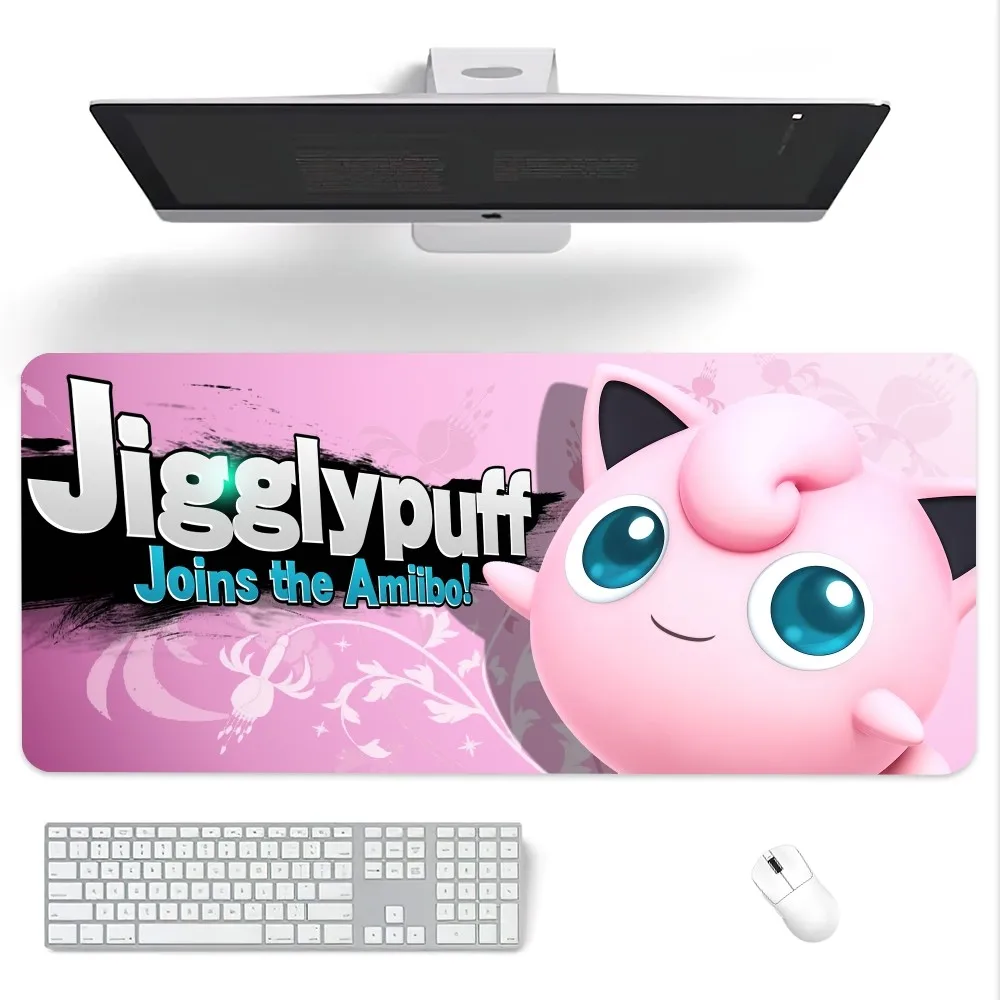 MINISO Pokemon Jigglypuff Cute Mouse Pad Computer Laptop Gaming Office Wrist Guard Non Slip Keyboard Pad