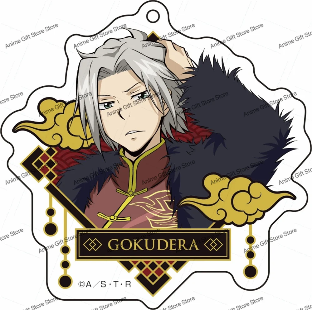 

HOT Anime HITMAN REBORN Acrylic keychain Cosplay Small Collecting accessories pendant Give a gift to a friend 6cm