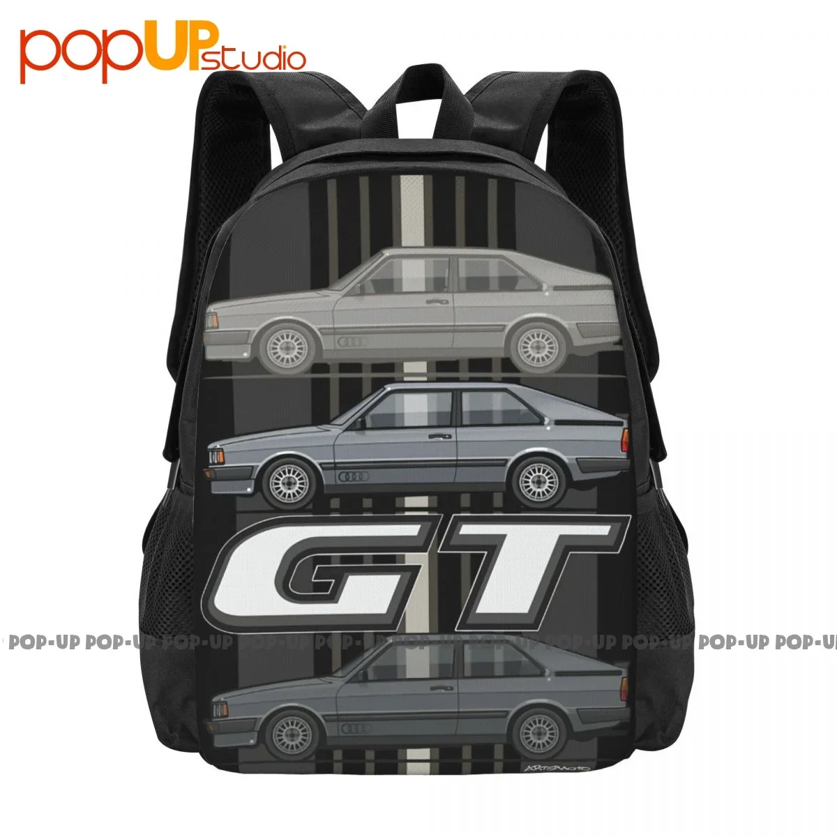 Four Rings Coupe Gt B2 Backpack Large Capacity Print Shoe Bag Gymnast Bag Multi-function