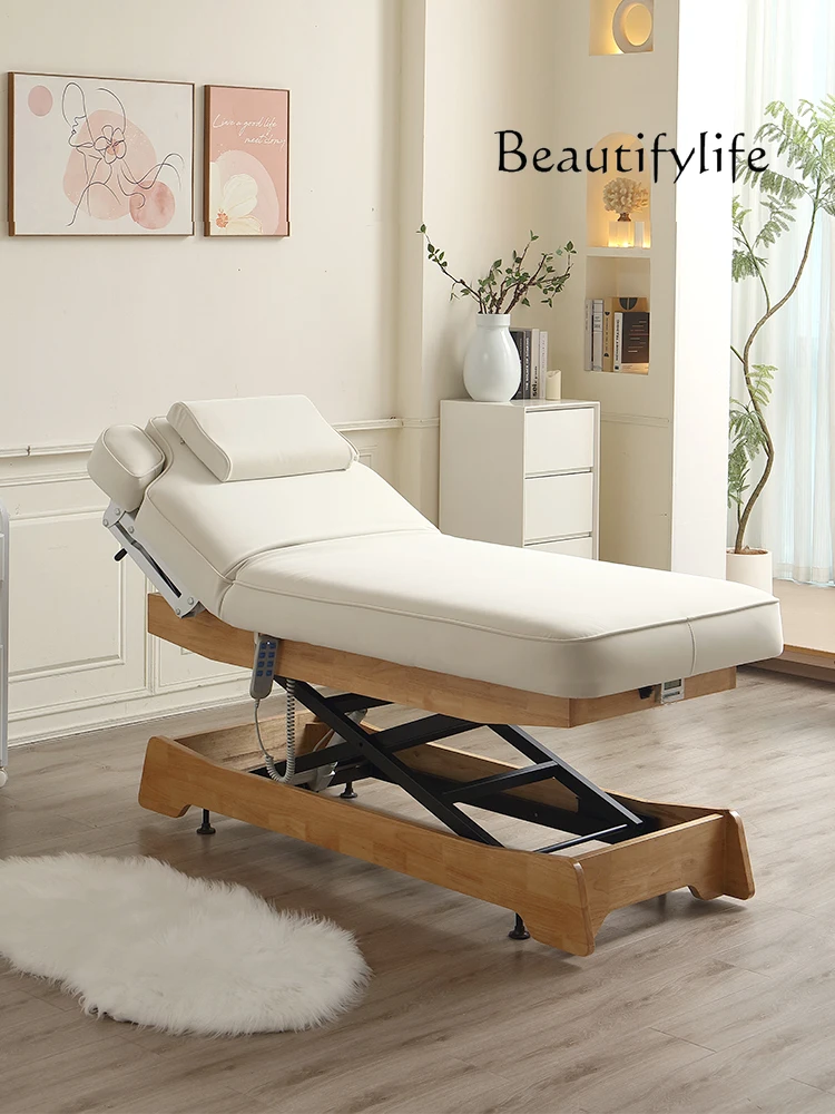 

Electric beauty bed, special massage bed for beauty salon, constant temperature heating with hole body therapy bed