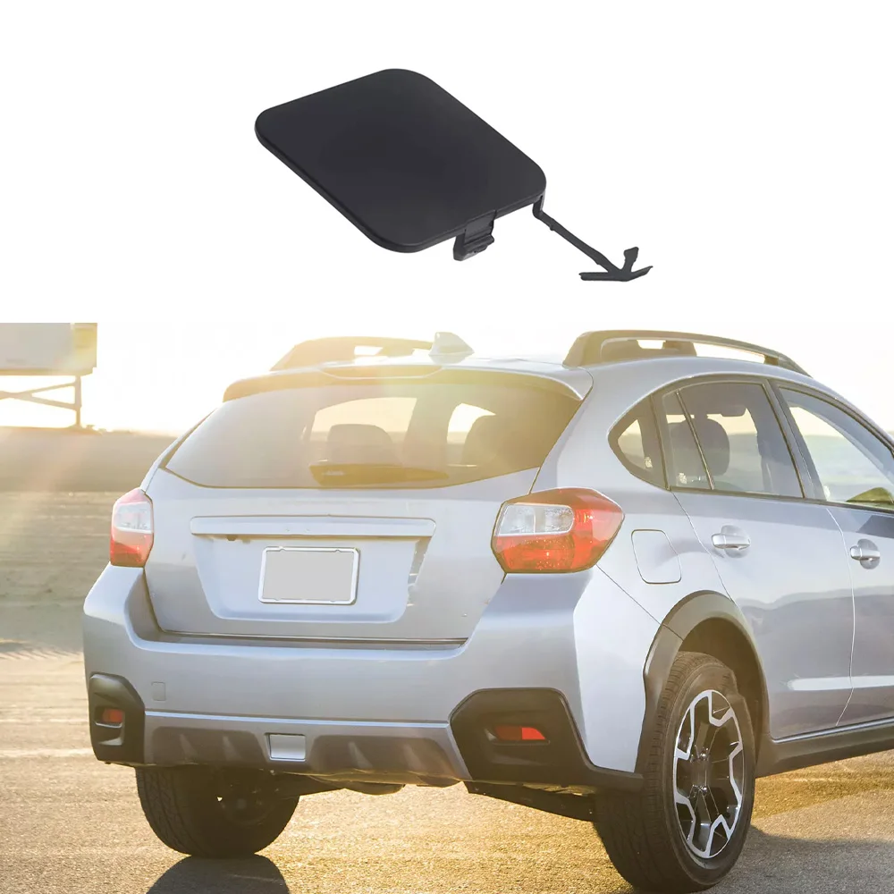 Car Rear Bumper Trailer Towing Hook Eye Cap Cover for Subaru Impreza 2008-2016 Crosstrek 2016-2017 WRX 2012-2014 57739FG000