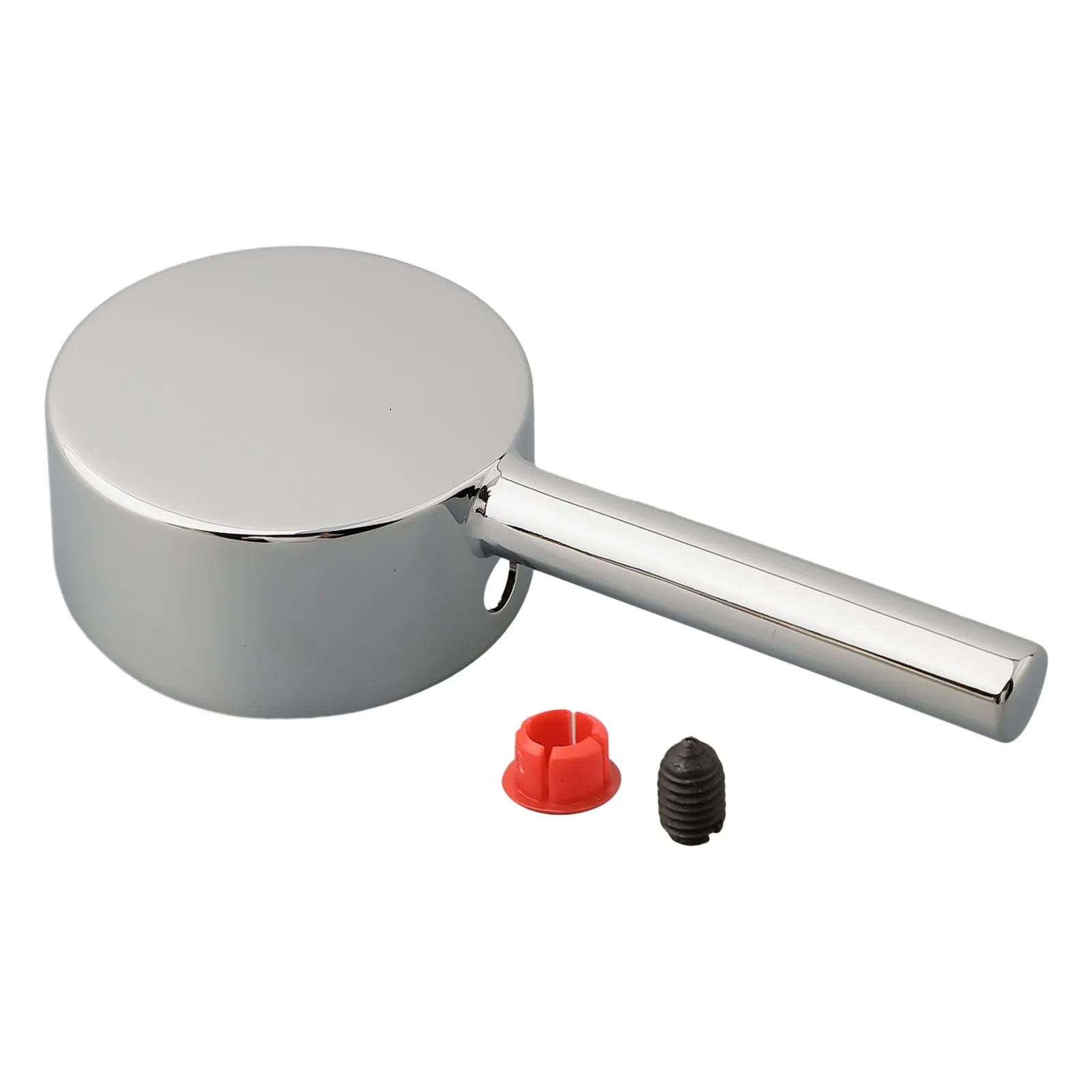 Maniglia del rubinetto dell'acqua maniglia del rubinetto cromata per la toilette del bagno per la sostituzione della maniglia del rubinetto del quadrante dell'interruttore della doccia del bagno della cucina