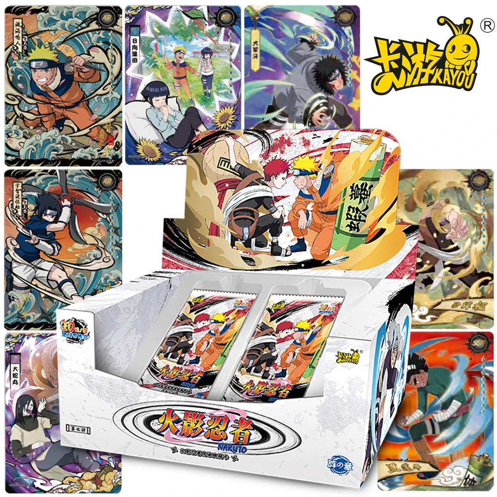 

Original Kayou Naruto Collection Card Classic Japanese Anime Children's Favorite Character Mighty Guy Rare Creative Card Gifts