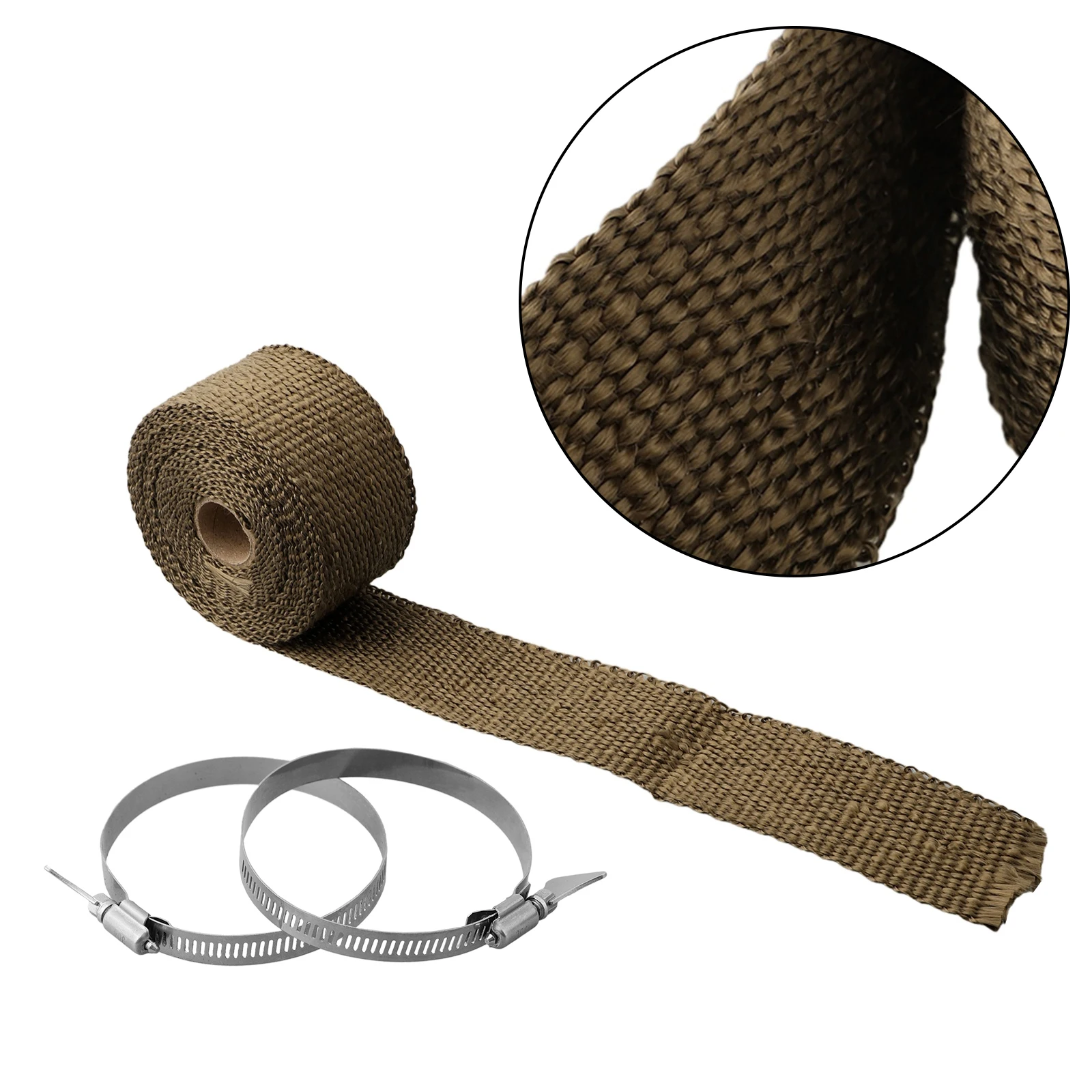 Wrap Fireproof Ribbon Accessories Fireplaces With Adjustable Clamps Outdoor Tent Parts Replacement Spare  Wrap