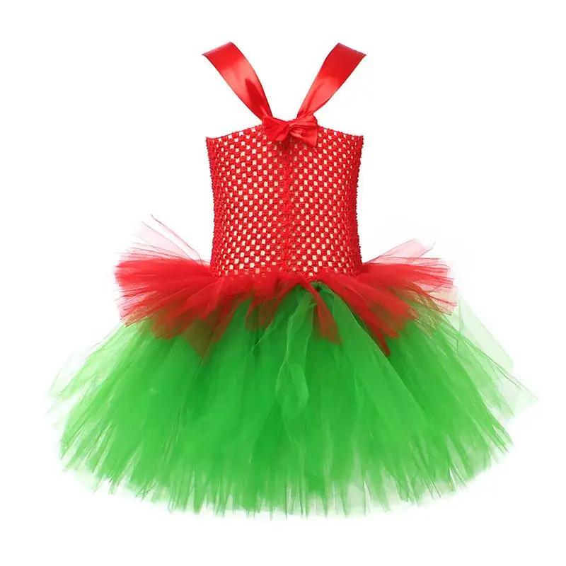 Child Holiday Elf Costume Dress With Hat And Stocks Elf Costume For Christmas Party