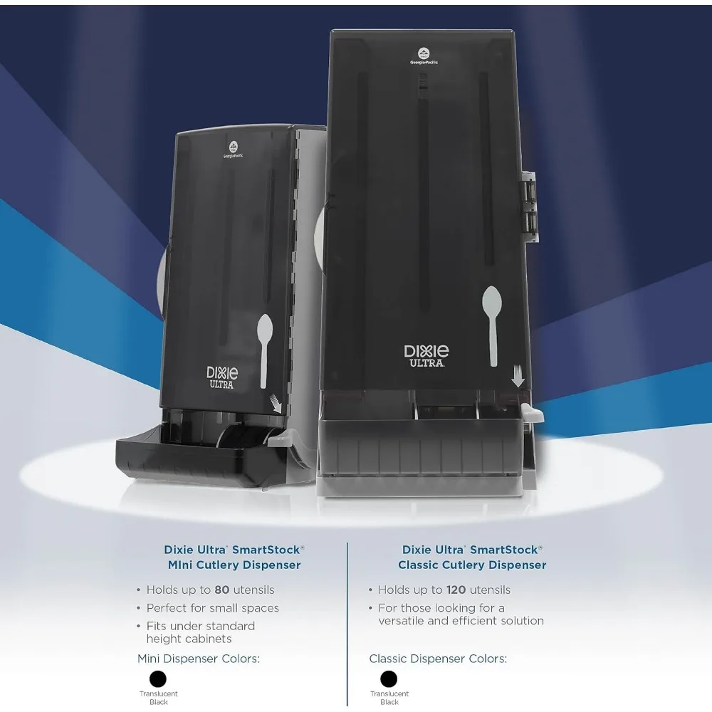 Ricarica per cucchiaio dispenser SmartStock, 960 pezzi, nero, alta capacità per una gestione efficiente dei stock