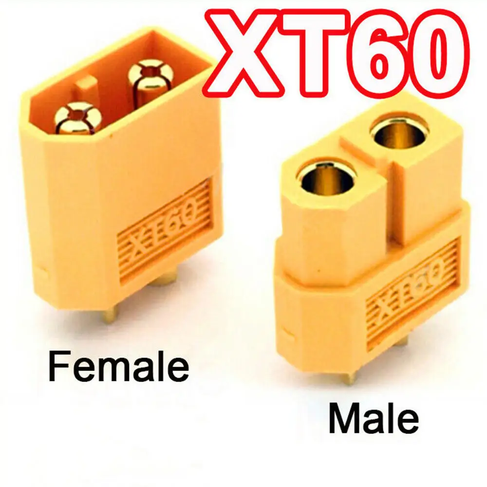 1/10 teile/los männliche weibliche Kugel stecker Stecker xt60 für rc Lipo Batterie wasserdichte elektrische Stecker Draht kabine