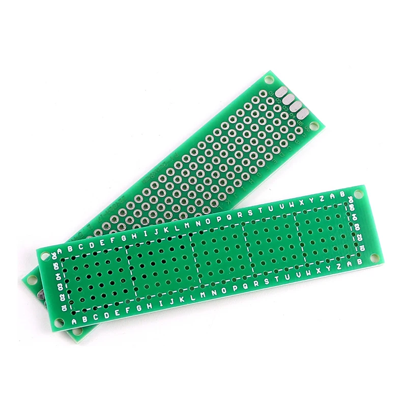 5Pcs Green 2x8cm Single Sided Prototype DIY Universal Printed Circuit PCB Board Prototype Board PCB Kit Breadboard Kit