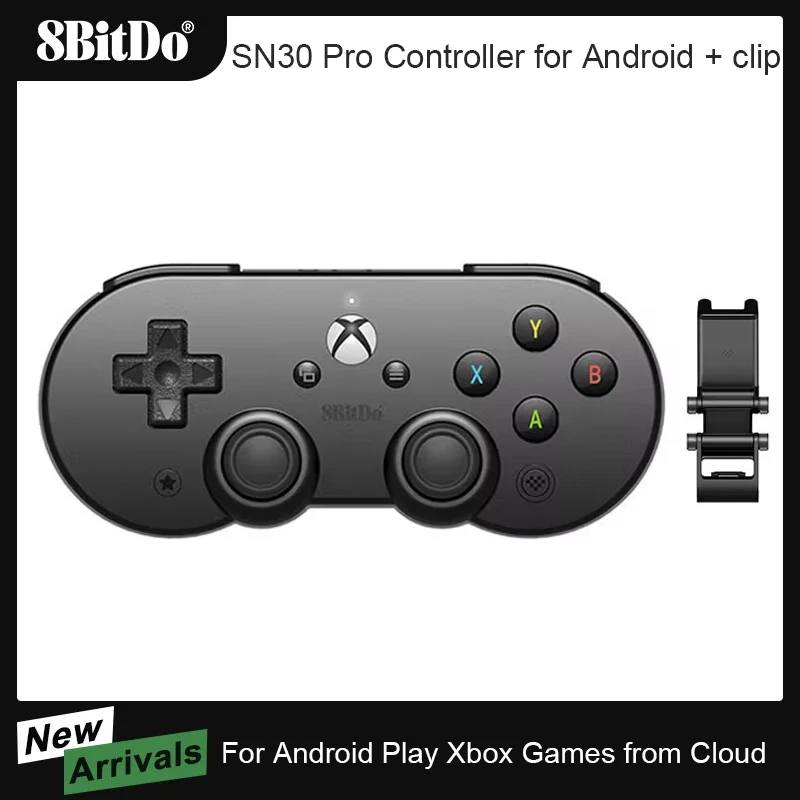 AKNES 8BitDo SN30 Pro Bluetooth Game Controller Gamepad for Xbox Cloud Gaming on Android Game Accessories