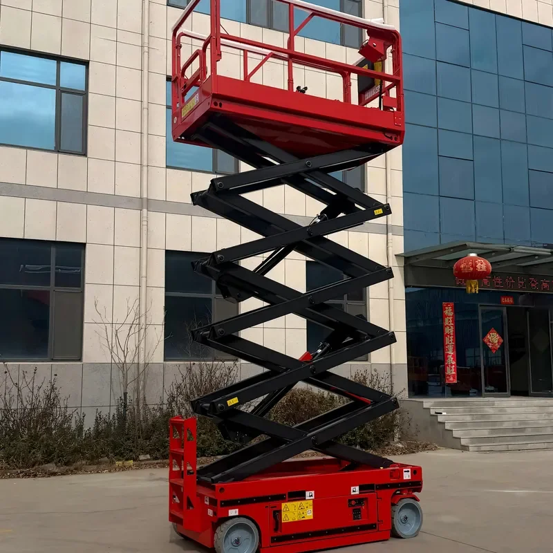 In Stock 10m Lifting Platforms and Aerial Work Vehicles for Shopping Mall Decoration and Tree Greening Pruning