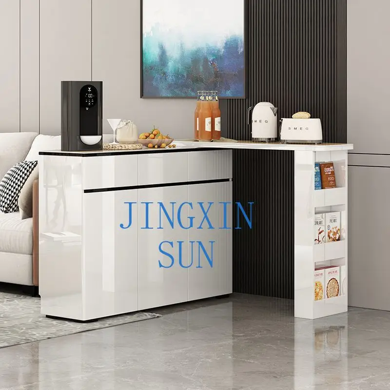 Nordic minimalist ins style home bar cabinet living room partition tea cabinet wine cabinet large capacity multi-functional