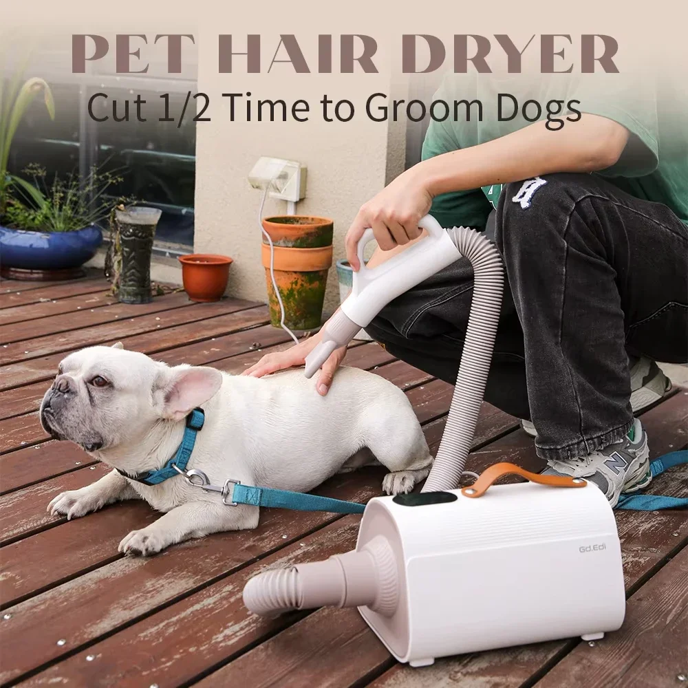 New Design Dog Hair Dryer Intelligent Temperature Control Pet Dryer for Grooming Dogs Cats