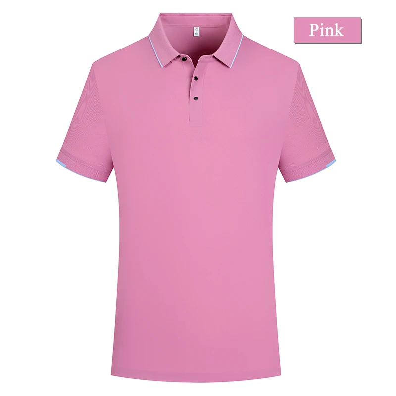 

Summer Women and Men's Polo Shirt Golf Causal Business T-shirt Buttons Quick Dry Breathable