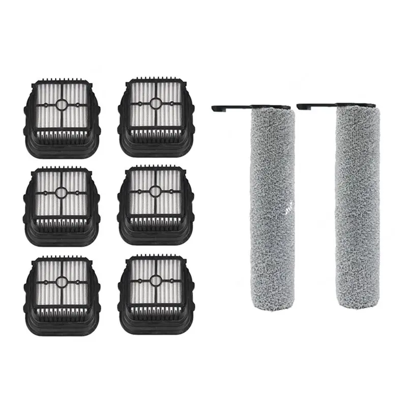 

A65Z 8PCS Roller Brush & Hepa Filter For Laresar S7 Pro Vacuum Cleaner Replacement Parts Vacuum Brush Vacuum Filter