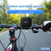 MZ-501 High Quality Bikes Mini Speakers Outdoor Wireless Bluetooth Soundbox With IPX7 Waterproof Feature DJ Cycling Loudspeaker